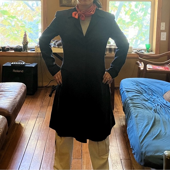 VTG Ralph Lauren BL Y2K Waistcoat SAMPLE - Picture 11 of 14